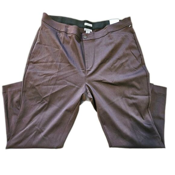Catherines Pants - NWT Catherines Womens Pants Plus Size 28W Brown Casual Pants